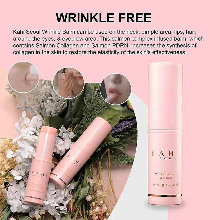 Kahi Wrinkle Bounce Multi Balm:Instant Wrinkle Care, Facial Serum Stick